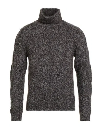 Alpha Studio Man Turtleneck Midnight Blue Size 44 Wool, Recycled Polyamide, Alpaca Wool