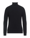 Alpha Studio Man Turtleneck Midnight Blue Size 46 Wool