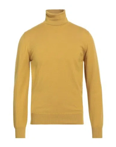 ALPHA STUDIO ALPHA STUDIO MAN TURTLENECK MARIGOLD SIZE 44 GEELONG WOOL