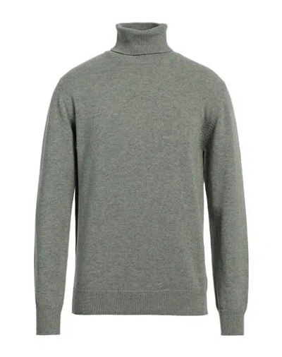 ALPHA STUDIO ALPHA STUDIO MAN TURTLENECK SAGE GREEN SIZE 42 WOOL