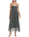 Alpha Studio Maxi Dress In Blue