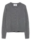 Alpha Studio Medium-gray Geelong Wool Sweater In Gray