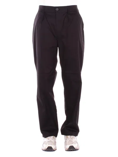 Alpha Studio Men's Pants Au5413q 1002 Pantalone Pence Black