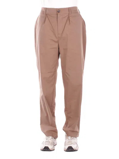 Alpha Studio Men's Pants Au5413q 1014 Slippers Pence Safari In Pink