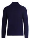 Alpha Studio Maglia Misto Lana Blu Notte In Blue