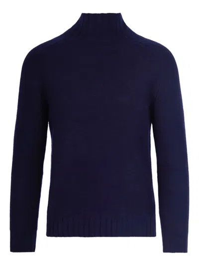 ALPHA STUDIO MOCK-NECK SWEATER