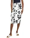 Alpha Studio Pieghe Midi Skirt