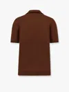 Alpha Studio Polo Shirt In Brown