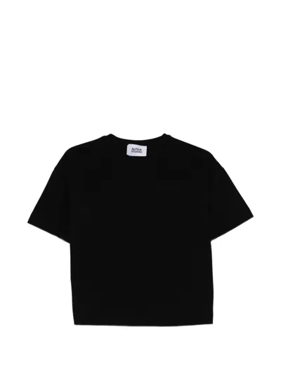 Alpha Studio Punt Coto T-shirt In Black