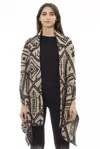 Alpha Studio Brown Acetate Women Scarf In Brown