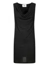 Alpha Studio Semi-sheer Mini Dress