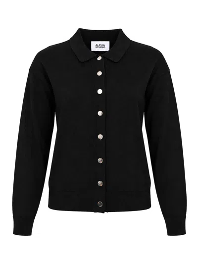 Alpha Studio Shirt In Black