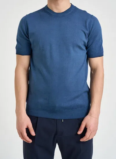 Alpha Studio Shirt Man Blue