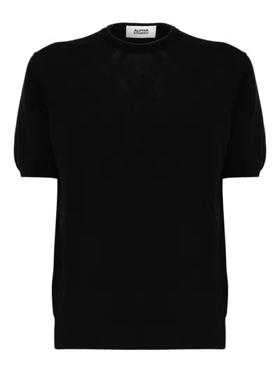 ALPHA STUDIO 短袖圆领T恤