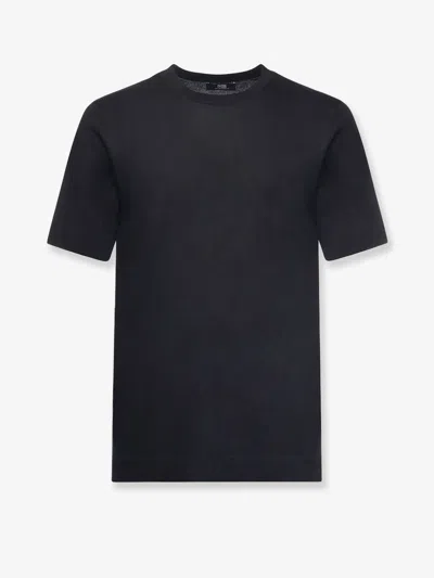 Alpha Studio Silk And Cashmere Sweater In Black