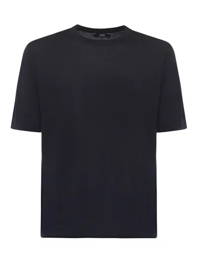 Alpha Studio Suéter Cuello Redondo - Azul In Blue