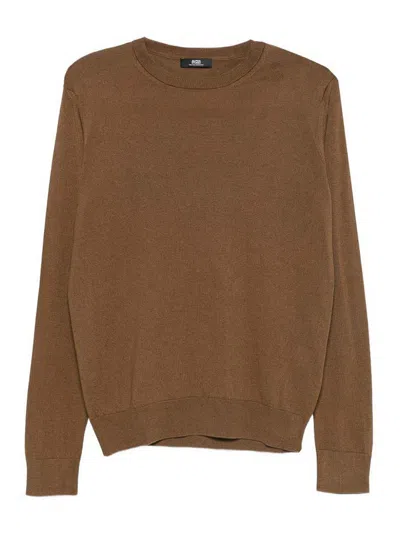 Alpha Studio Jumper In Animal Print