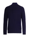 Alpha Studio Maglia Misto Lana Blu Notte In Blue