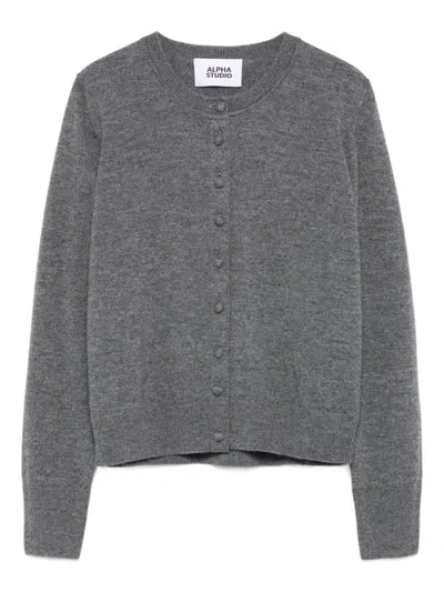 ALPHA STUDIO ALPHA STUDIO CARDIGAN WITH BUTTONS