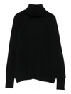 Alpha Studio Sweaters In Black