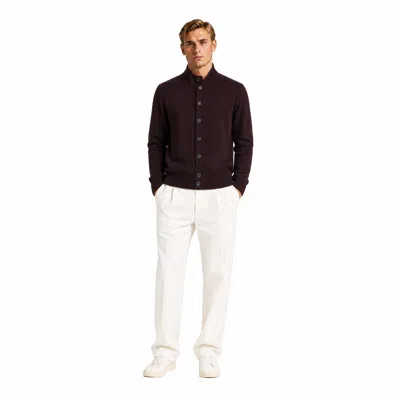 Alpha Studio Sweaters In Marrone Marrone