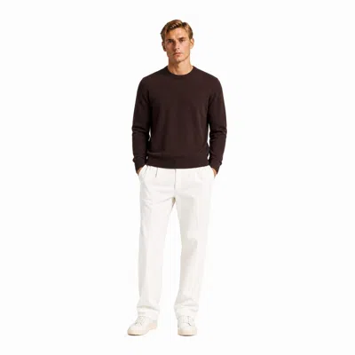 Alpha Studio Sweaters In Marrone Marrone