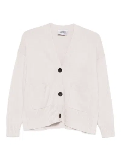Alpha Studio Sweaters In White