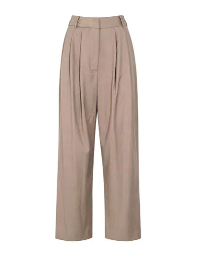 Alpha Studio Tailoring Trousers In Brown