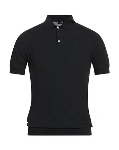 Alpha Studio The Fine Essentials Man Sweater Black Size 50 Sea Island Cotton