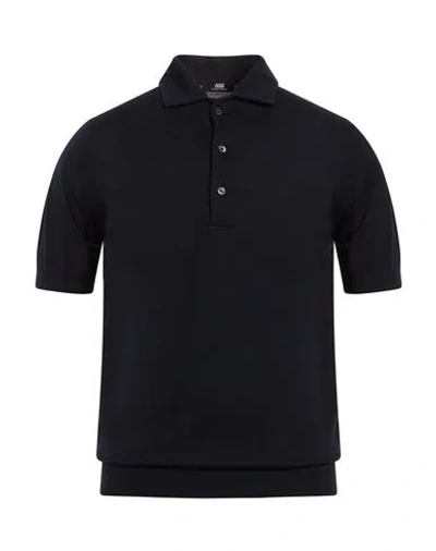 Alpha Studio The Fine Essentials Man Sweater Midnight Blue Size 46 Merino Wool In Neutral