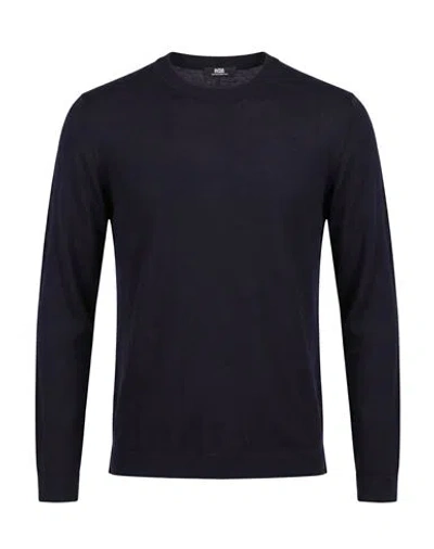 Alpha Studio The Fine Essentials Man Sweater Midnight Blue Size 48 Merino Wool