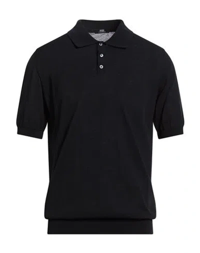 Alpha Studio The Fine Essentials Man Sweater Midnight Blue Size 48 Sea Island Cotton