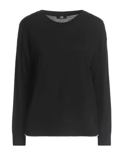 Alpha Studio The Fine Essentials Woman Sweater Black Size 10 Merino Wool
