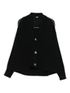 Alpha Studio V-neck Knit Sweater In Merino Wool In Black
