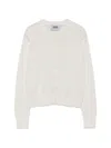 Alpha Studio 버튼 가디건 In White