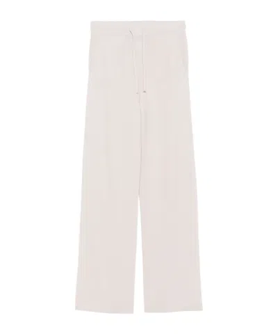 Alpha Studio Wide-leg Trousers In Pink