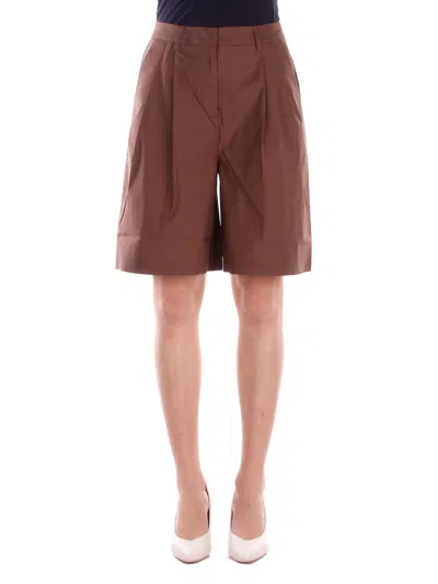 Alpha Studio Woman Bermuda Ad6481q 2009 Bermuda Chocolate In Other