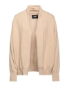 Alpha Studio Woman Cardigan Beige Size 10 Cashmere