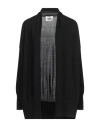 Alpha Studio Woman Cardigan Black Size 10 Cotton