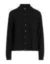 Alpha Studio Woman Cardigan Black Size 10 Wool, Viscose, Polyamide, Cashmere