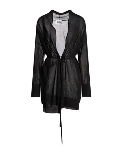 Alpha Studio Woman Cardigan Black Size 6 Viscose, Polyester