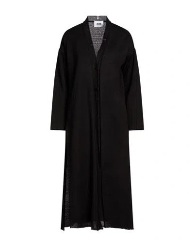 Alpha Studio Woman Cardigan Black Size 8 Hemp