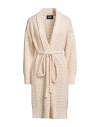 Alpha Studio Woman Cardigan Cream Size 10 Wool, Viscose, Polyamide, Cashmere