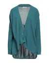 Alpha Studio Cardigans In Green