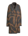 Alpha Studio Woman Cardigan Grey Size 6 Polyamide, Mohair Wool, Polyester