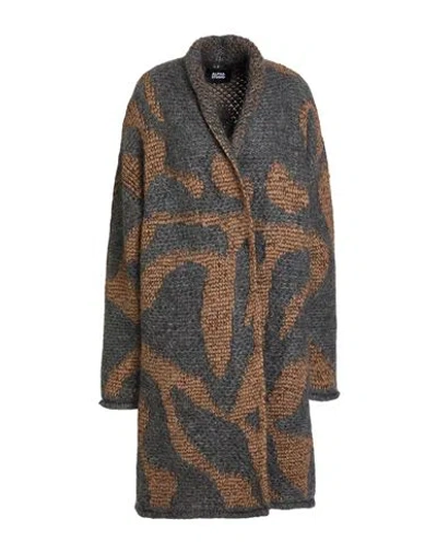 Alpha Studio Woman Cardigan Grey Size 6 Polyamide, Mohair Wool, Polyester