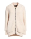Alpha Studio Woman Cardigan Ivory Size 6 Wool, Polypropylene