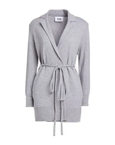 Alpha Studio Woman Cardigan Light Grey Size 4 Cashmere In Multi
