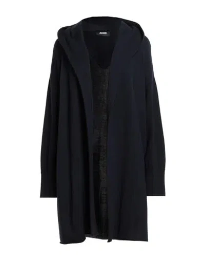 Alpha Studio Woman Cardigan Midnight Blue Size 10 Virgin Wool