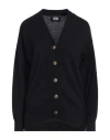 Alpha Studio Woman Cardigan Navy Size 6 Merino Wool